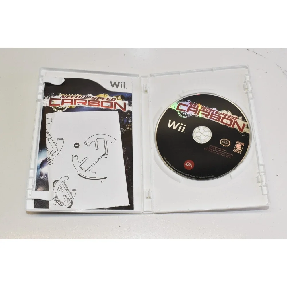 Need for Speed: Carbon Racing (Nintendo Wii, 2006) CIB Complete